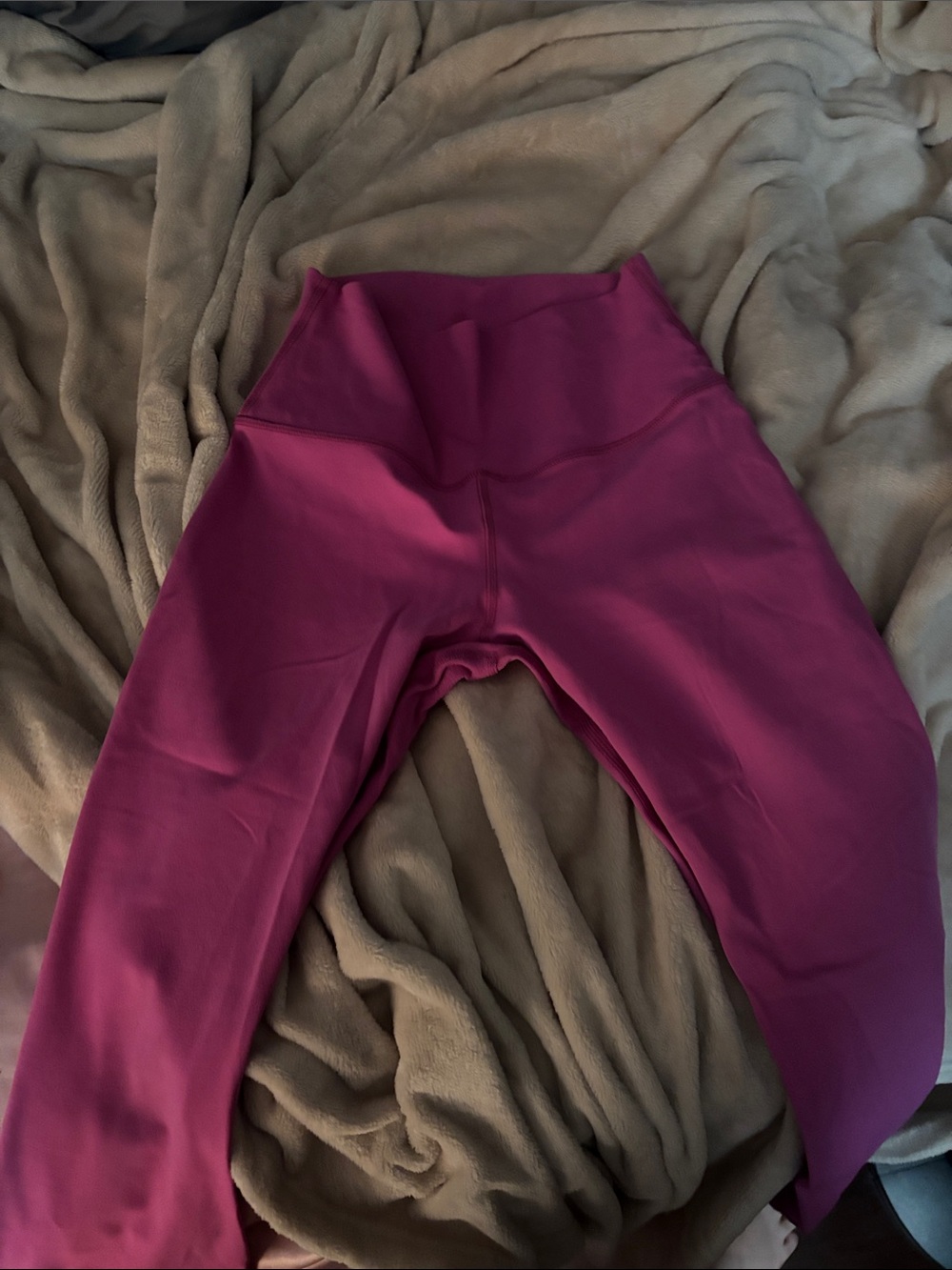Lululemon Align High Rise 23” Size 4 Pow Pink Tone Matching Bra On my site
